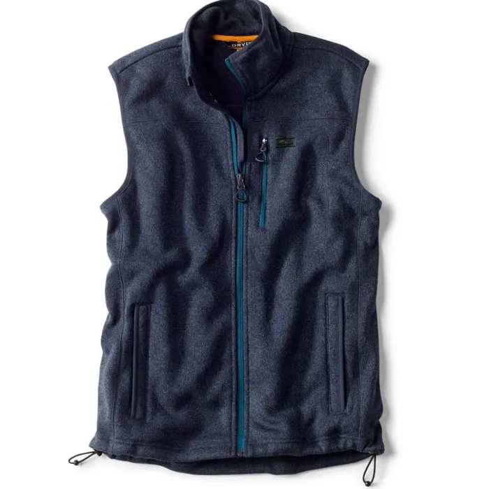 Fleece Men Orvis R65 Sweater Fleece Vest Ink