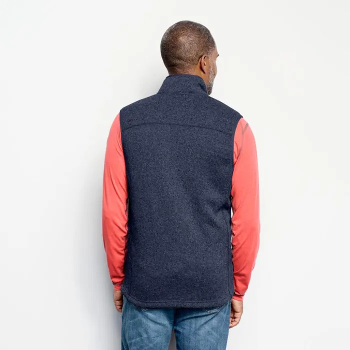Fleece Men Orvis R65 Sweater Fleece Vest Ink