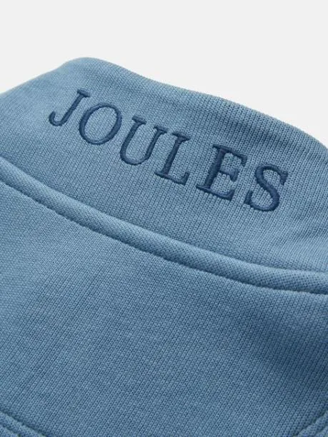 Fleeces and Sweatshirts Boys Joules Blue Boys039 Quarter Zip Sweatshirt