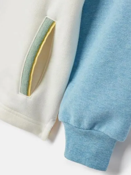 Fleeces and Sweatshirts Girls Joules Multi Funnel Neck Sweatshirt