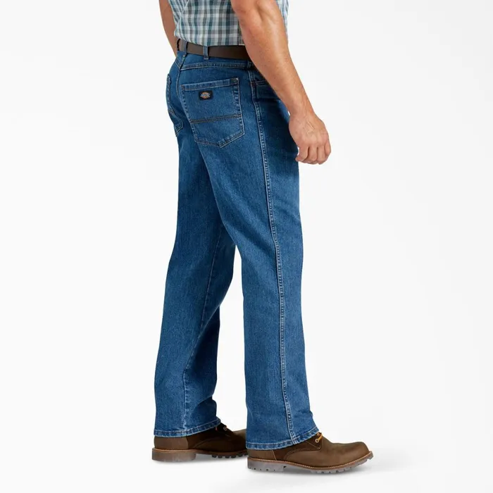 FLEX Active Waist Relaxed Fit Jeans Stonewashed Indigo Blue Stonewashed Indigo Blue snb Men Dickies Jeans FLEX Active Waist Relaxed Fit Jeans Stonewashed Indigo Blue Stonewashed Indigo Blue snb Men Dickies Jeans