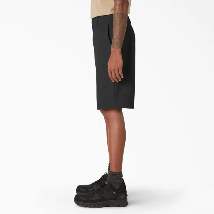 FLEX Cooling Active Waist Regular Fit Shorts 11034 Black Black bk Men Dickies Shorts FLEX Cooling Active Waist Regular Fit Shorts 11034 Black Black bk Men Dickies Shorts