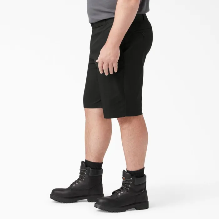 FLEX Cooling Active Waist Regular Fit Shorts 11034 Black Black bk Men Dickies Shorts FLEX Cooling Active Waist Regular Fit Shorts 11034 Black Black bk Men Dickies Shorts