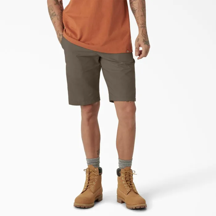 FLEX Cooling Active Waist Regular Fit Shorts 11034 Mushroom Mushroom mr1 Men Dickies Shorts FLEX Cooling Active Waist Regular Fit Shorts 11034 Mushroom Mushroom mr1 Men Dickies Shorts