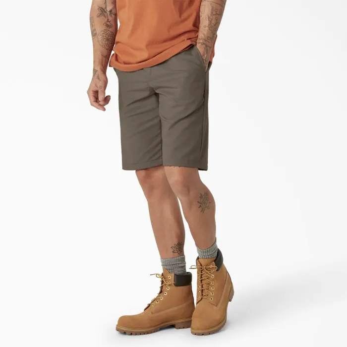 FLEX Cooling Active Waist Regular Fit Shorts 11034 Mushroom Mushroom mr1 Men Dickies Shorts FLEX Cooling Active Waist Regular Fit Shorts 11034 Mushroom Mushroom mr1 Men Dickies Shorts