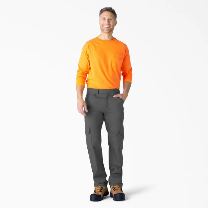 FLEX DuraTech Relaxed Fit Duck Cargo Pants Slate Gray Slate Gray sl Men Dickies Cargo FLEX DuraTech Relaxed Fit Duck Cargo Pants Slate Gray Slate Gray sl Men Dickies Cargo