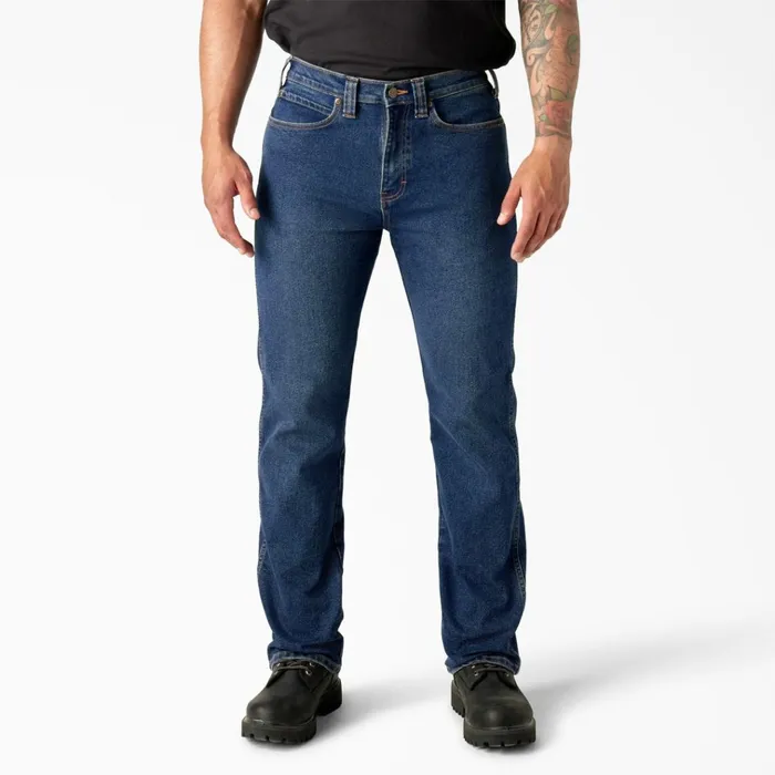 FLEX Regular Fit 5Pocket Jeans Medium Denim Wash Medium Denim Wash mwi Men Dickies Jeans FLEX Regular Fit 5Pocket Jeans Medium Denim Wash Medium Denim Wash mwi Men Dickies Jeans