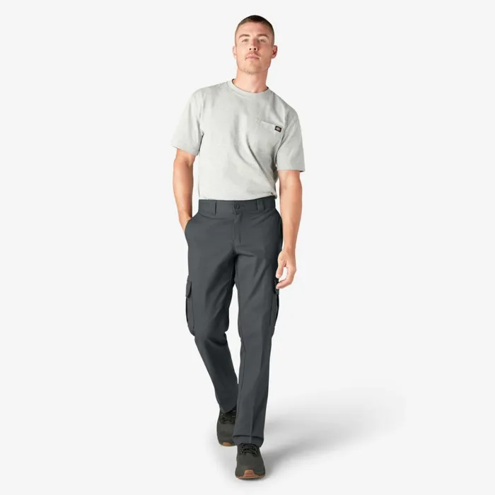 FLEX Regular Fit Cargo Pants Charcoal Gray Charcoal Gray ch Men Dickies Cargo FLEX Regular Fit Cargo Pants Charcoal Gray Charcoal Gray ch Men Dickies Cargo
