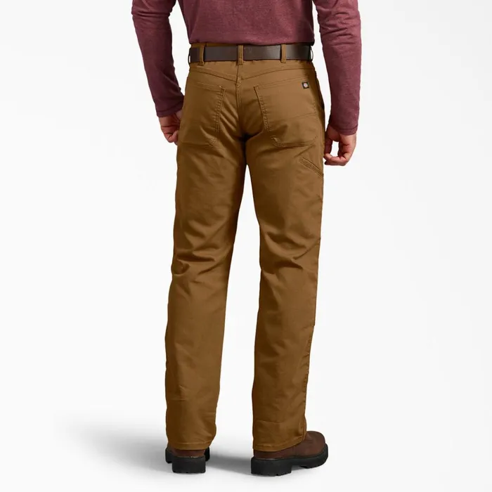 FLEX Regular Fit Duck Double Knee Pants Stonewashed Brown Duck Stonewashed Brown Duck sbd Men Dickies Double Knee FLEX Regular Fit Duck Double Knee Pants Stonewashed Brown Duck Stonewashed Brown Duck sbd Men Dickies Double Knee