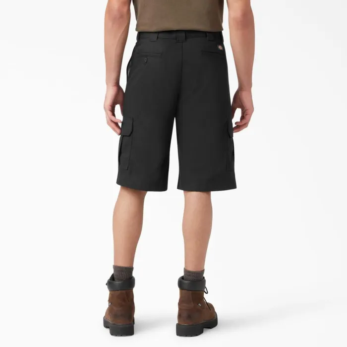 FLEX Relaxed Fit Cargo Shorts 13034 Black Black bk Men Dickies Cargo FLEX Relaxed Fit Cargo Shorts 13034 Black Black bk Men Dickies Cargo