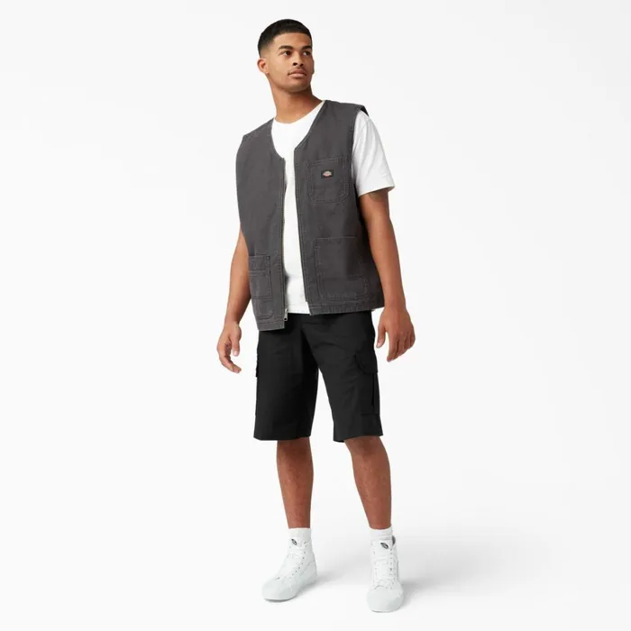 FLEX Relaxed Fit Cargo Shorts 13034 Black Black bk Men Dickies Cargo FLEX Relaxed Fit Cargo Shorts 13034 Black Black bk Men Dickies Cargo