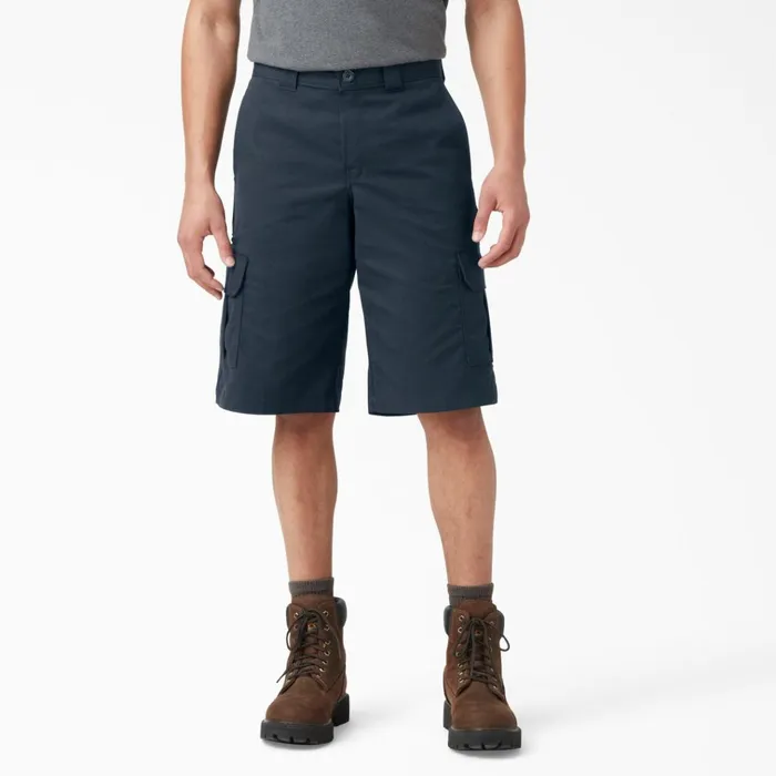 FLEX Relaxed Fit Cargo Shorts 13034 Dark Navy Dark Navy dn Men Dickies Cargo
