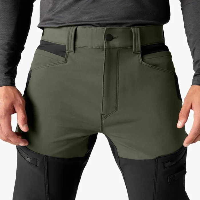 FLEX Slim Fit Double Knee Tapered Pants MossBlack Mossblack cmb Men Dickies Double Knee FLEX Slim Fit Double Knee Tapered Pants MossBlack Mossblack cmb Men Dickies Double Knee