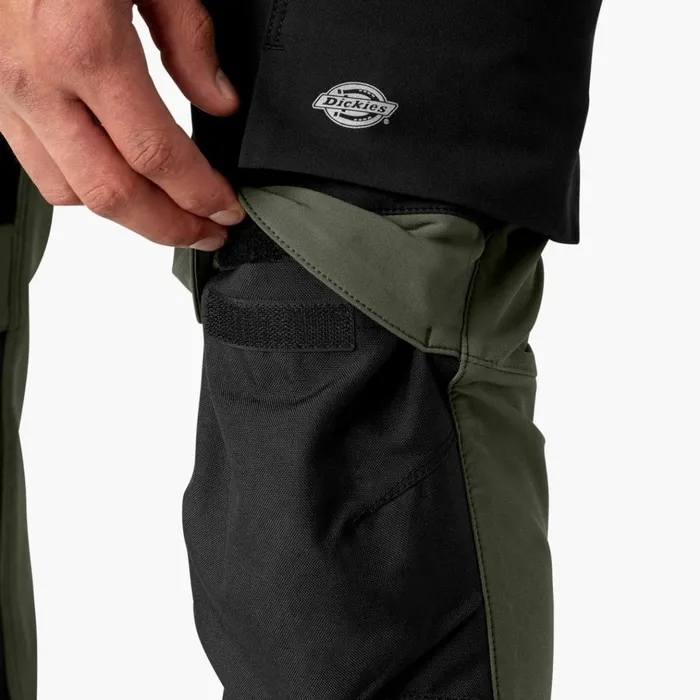 FLEX Slim Fit Double Knee Tapered Pants MossBlack Mossblack cmb Men Dickies Double Knee FLEX Slim Fit Double Knee Tapered Pants MossBlack Mossblack cmb Men Dickies Double Knee