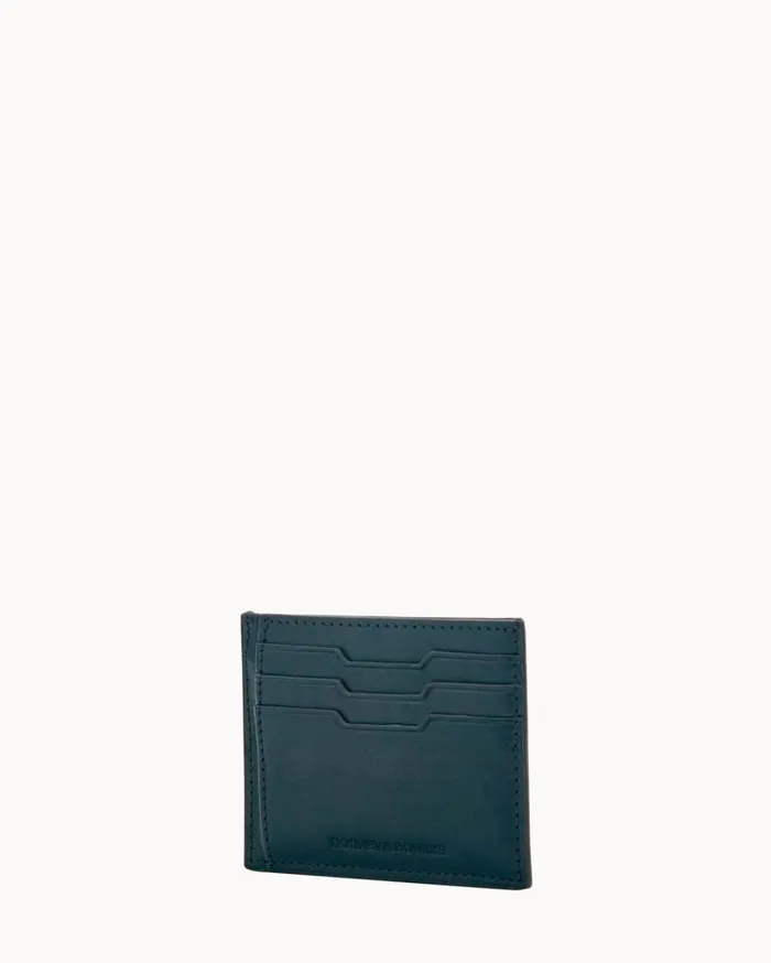 Florentine Card Case Black Women Dooney and Bourke Wallets Florentine Card Case Black Women Dooney and Bourke Wallets