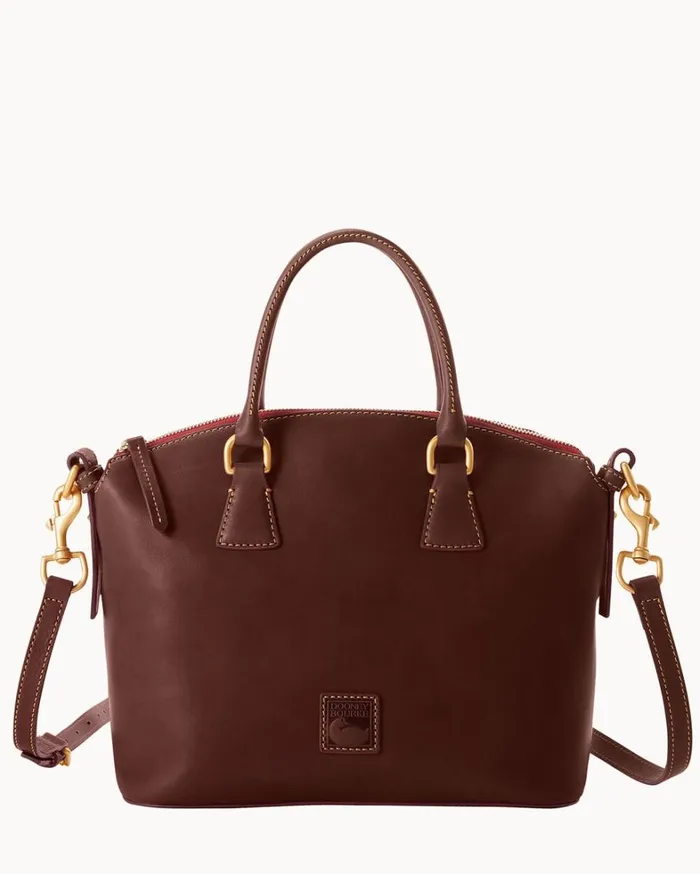 Florentine Domed Satchel Chestnut Women Dooney and Bourke Satchels