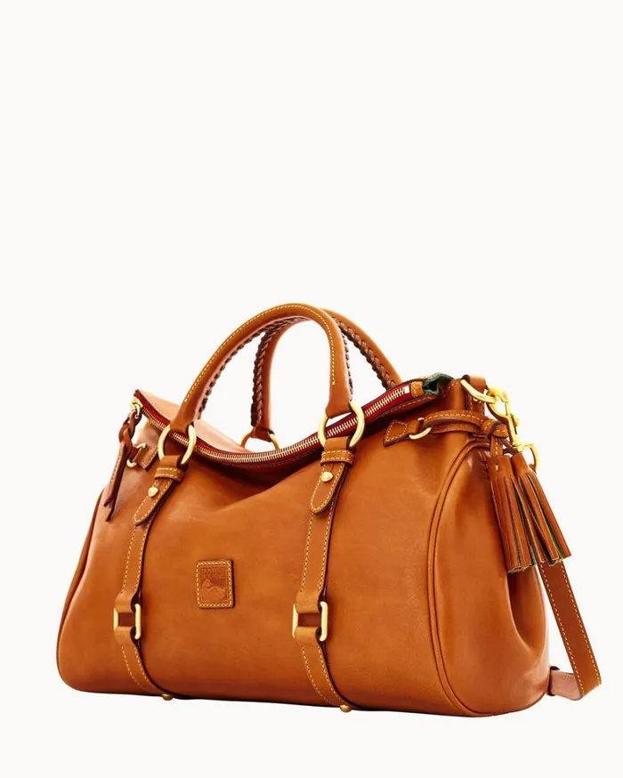Florentine Large Satchel Natural Women Dooney and Bourke Satchels Florentine Large Satchel Natural Women Dooney and Bourke Satchels
