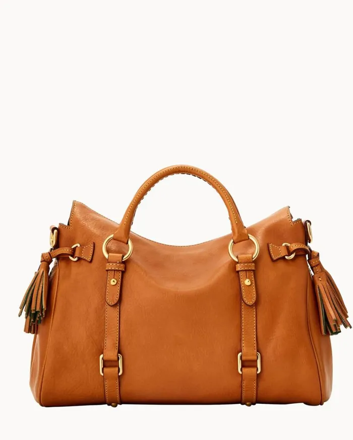 Florentine Large Satchel Natural Women Dooney and Bourke Satchels Florentine Large Satchel Natural Women Dooney and Bourke Satchels