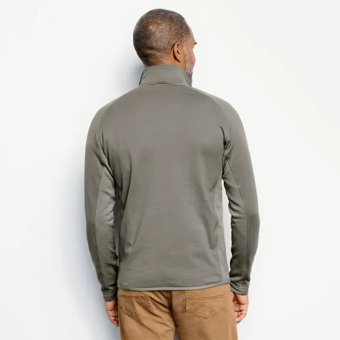 Fly Fishing Men Orvis Mens PRO Fleece HalfZip Pullover Granite