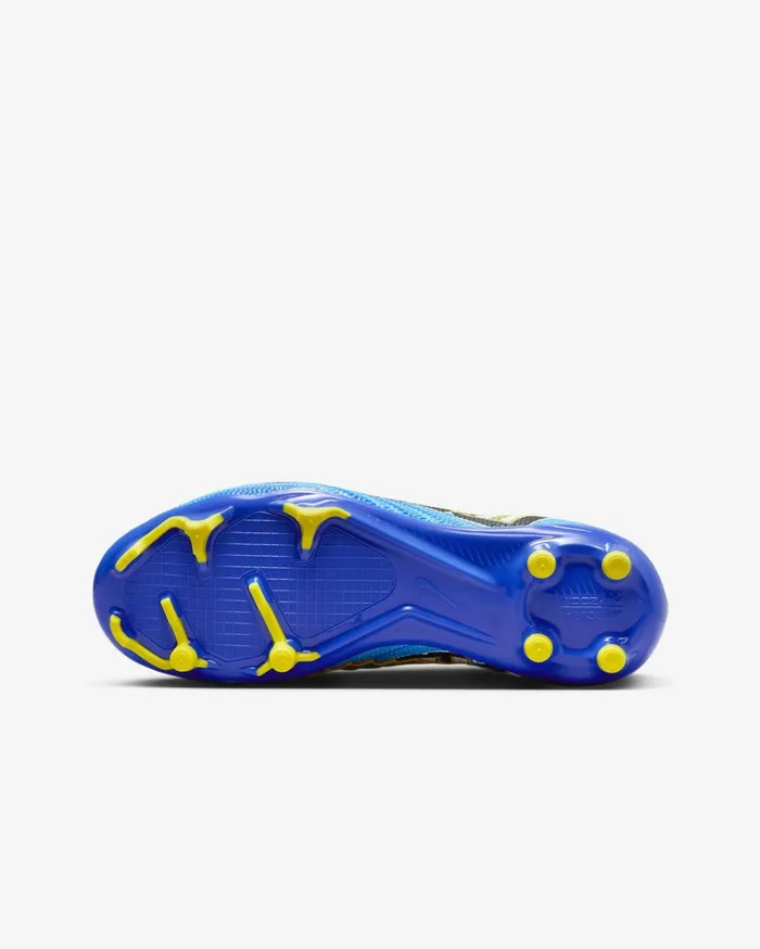 Football Kids Nike Jr Mercurial Superfly 9 Pro KM FGMG Baltic Bluewhite