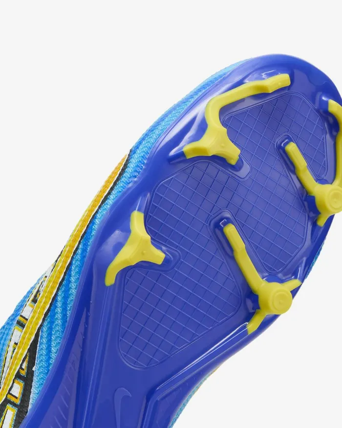 Football Kids Nike Jr Mercurial Superfly 9 Pro KM FGMG Baltic Bluewhite