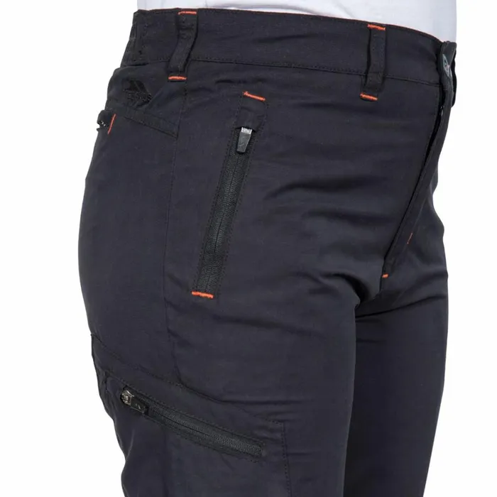 Footfall Cargo Trousers Navy Women Trespass Walking Trousers
