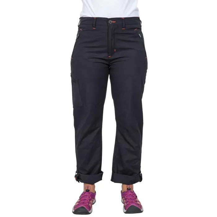 Footfall Cargo Trousers Navy Women Trespass Walking Trousers