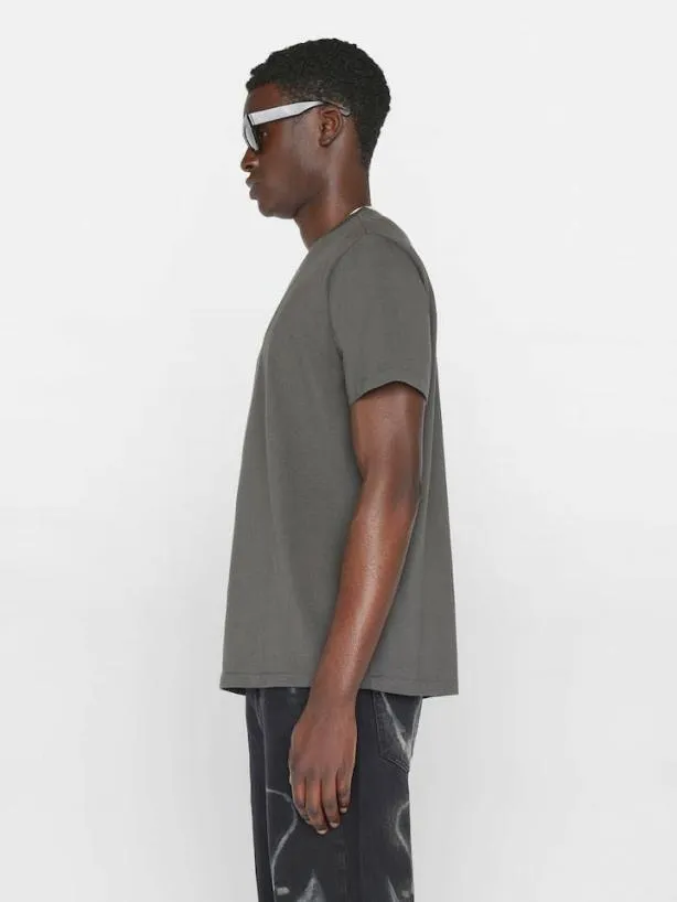 Frame FRAME Logo Tee In Charcoal Grey Charcoal Grey Men Tees Frame FRAME Logo Tee In Charcoal Grey Charcoal Grey Men Tees