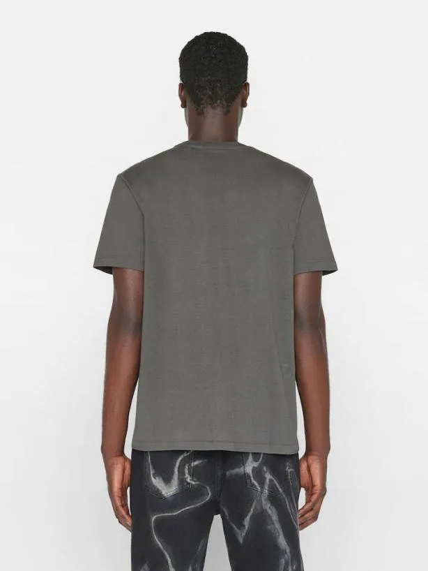 Frame FRAME Logo Tee In Charcoal Grey Charcoal Grey Men Tees Frame FRAME Logo Tee In Charcoal Grey Charcoal Grey Men Tees