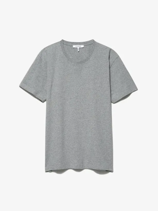 Frame FRAME Logo Tee In Gris Gris Men Tees