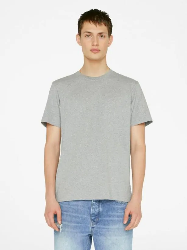 Frame FRAME Logo Tee In Gris Gris Men Tees Frame FRAME Logo Tee In Gris Gris Men Tees