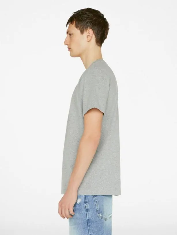 Frame FRAME Logo Tee In Gris Gris Men Tees Frame FRAME Logo Tee In Gris Gris Men Tees