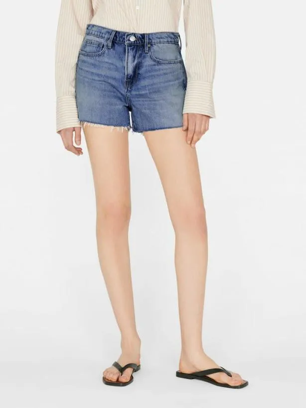 Frame Le Brigette Short In Downpour Downpour Women Skirts and Shorts