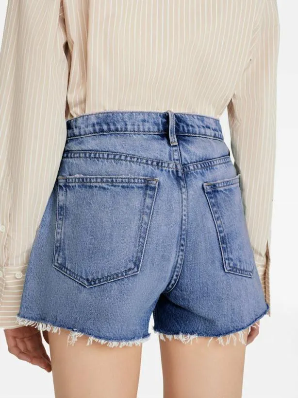 Frame Le Brigette Short In Downpour Downpour Women Skirts and Shorts Frame Le Brigette Short In Downpour Downpour Women Skirts and Shorts