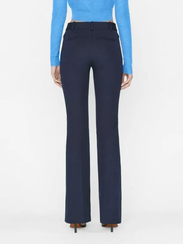 Frame Le High Flare Trouser In Navy Navy Women Pants Frame Le High Flare Trouser In Navy Navy Women Pants