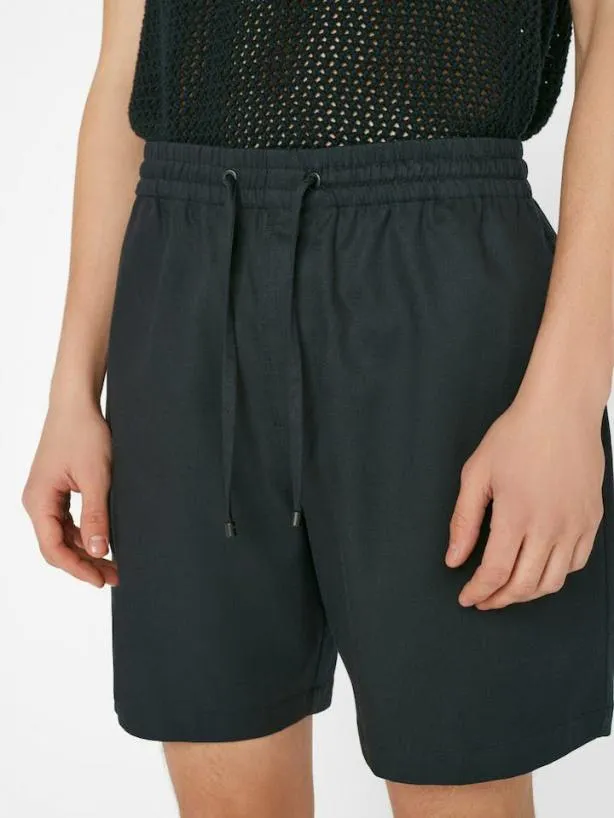 Frame Soft Cotton Traveler Short In Dark Navy Dark Navy Men Pants and Shorts Frame Soft Cotton Traveler Short In Dark Navy Dark Navy Men Pants and Shorts