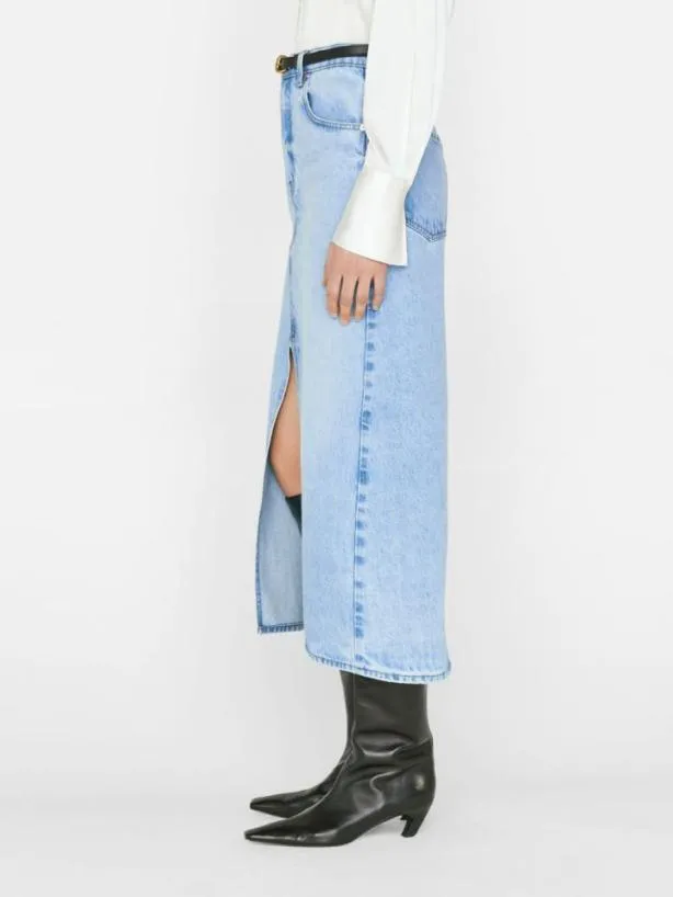 Frame The Midaxi Skirt Angled Seam In Baines Baines Women Skirts and Shorts Frame The Midaxi Skirt Angled Seam In Baines Baines Women Skirts and Shorts