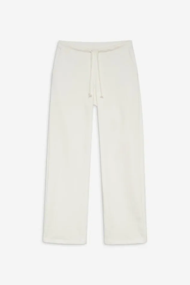 Frankies Bikinis Fall Sweatpants White Women Matching Sets