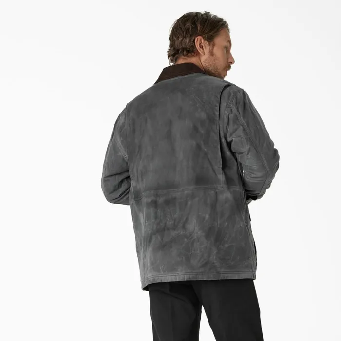 Fully Waxed Canvas Chore Coat Charcoal Gray Charcoal Gray ch Men Dickies Coats and Jackets Fully Waxed Canvas Chore Coat Charcoal Gray Charcoal Gray ch Men Dickies Coats and Jackets