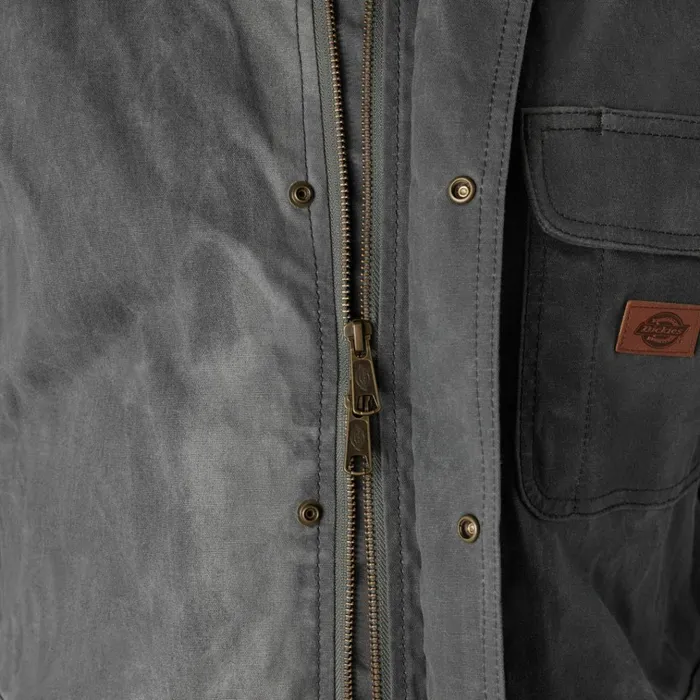 Fully Waxed Canvas Chore Coat Charcoal Gray Charcoal Gray ch Men Dickies Coats and Jackets Fully Waxed Canvas Chore Coat Charcoal Gray Charcoal Gray ch Men Dickies Coats and Jackets