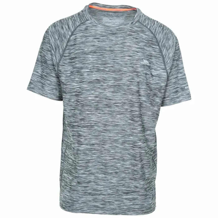Gaffney Quick Dry Active Tshirt Carbon Marl Men Trespass TShirts
