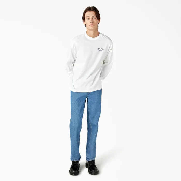 Garden Plain Graphic Long Sleeve TShirt White White wh Men Dickies TShirts Garden Plain Graphic Long Sleeve TShirt White White wh Men Dickies TShirts