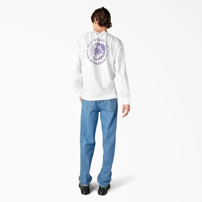 Garden Plain Graphic Long Sleeve TShirt White White wh Men Dickies TShirts Garden Plain Graphic Long Sleeve TShirt White White wh Men Dickies TShirts