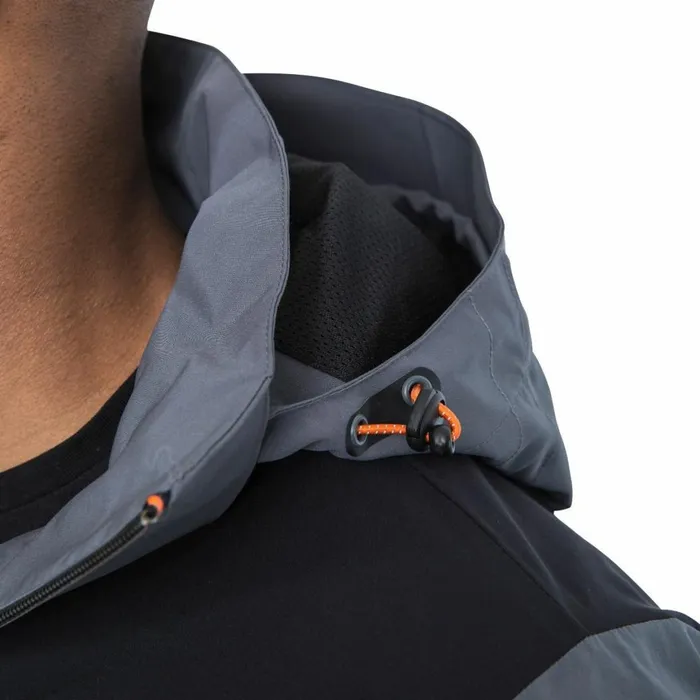 Ginsberg DLX Waterproof Jacket Carbon Men Trespass Waterproof Jackets