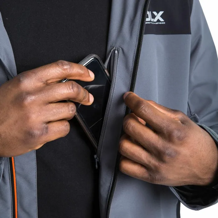 Ginsberg DLX Waterproof Jacket Carbon Men Trespass Waterproof Jackets