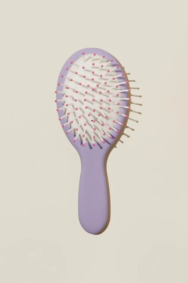 Girls Hair Accessories Cotton On Kids Licensed Hair Brush Lcn Has My Little Ponysmokey Lilac