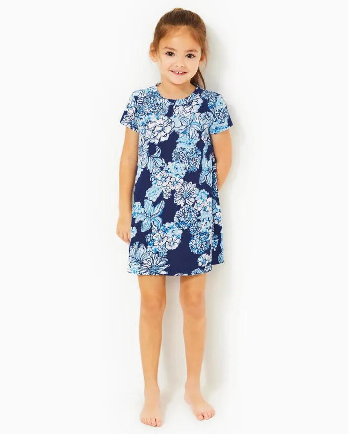 Girls Lilly Pulitzer Girls Dresses and Rompers Girls Mini Cody Dress Low Tide Navy Bouquet All Day Girls Lilly Pulitzer Girls Dresses and Rompers Girls Mini Cody Dress Low Tide Navy Bouquet All Day