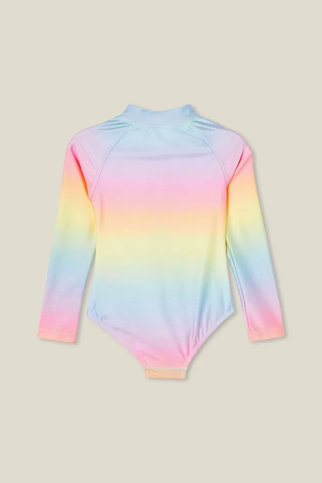 Girls Swimwear Cotton On Lydia One Piece Rainbow Sugar Gradient Girls Swimwear Cotton On Lydia One Piece Rainbow Sugar Gradient
