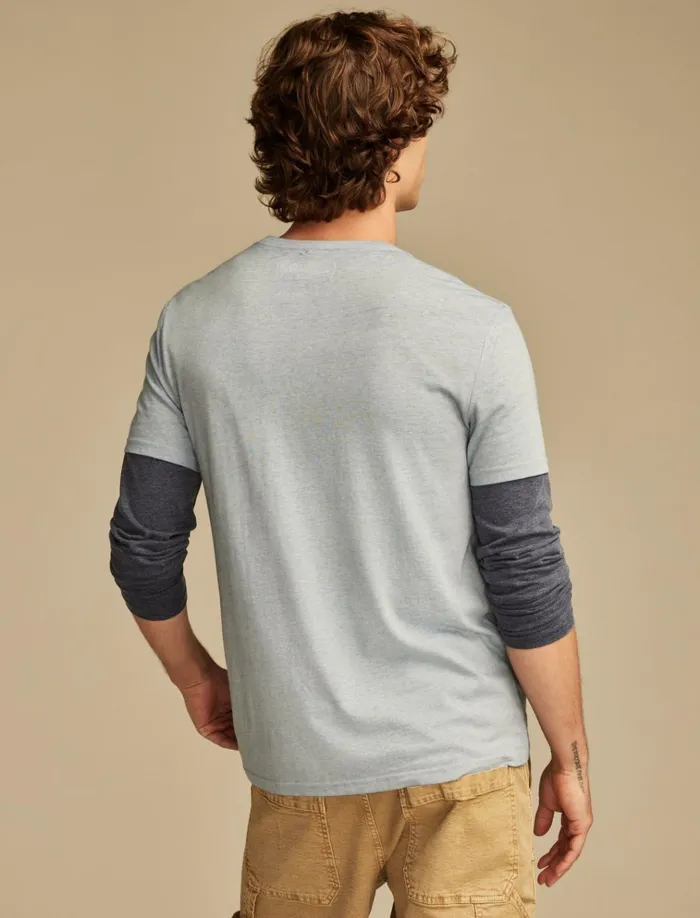 Grateful Dead Space Faded Denim Men Lucky Brand Graphic Tees