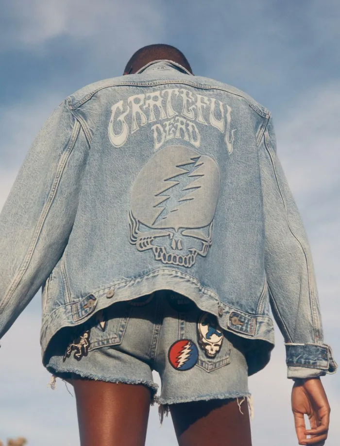 Grateful Dead Steal Your Face Jacket Forever Touring Women Lucky Brand Jackets and Outerwear Grateful Dead Steal Your Face Jacket Forever Touring Women Lucky Brand Jackets and Outerwear